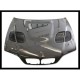 BMW E-46 2D 02-06 M3 GTR VENT Carbon Bonnet